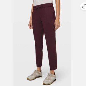 Lululemon On the Fly 7/8 Pant Cassis Maroon Red Oxblood Women’s Sz 6